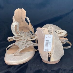 Torrid Sparkle Sandals